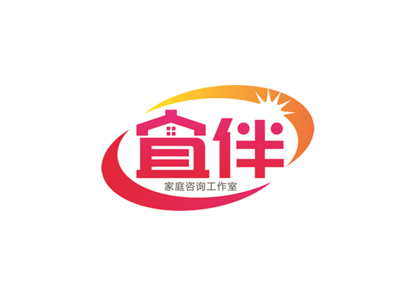 趙鵬的宜伴家庭咨詢工作室logo設(shè)計