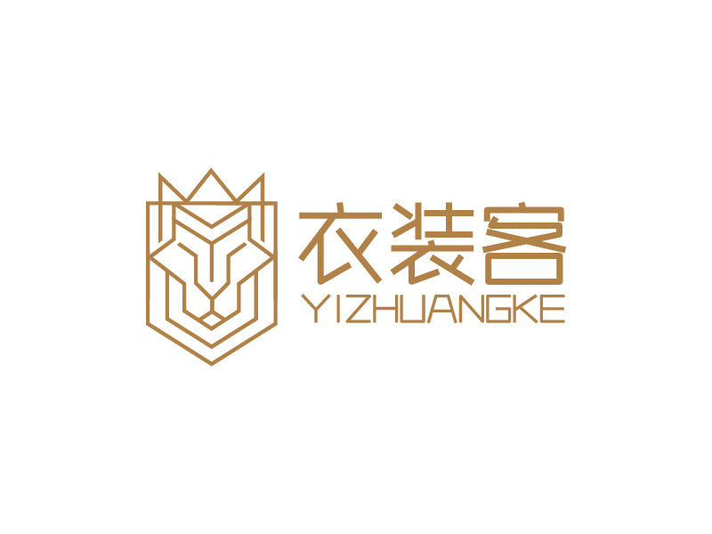 楊忠的衣裝客logo設(shè)計