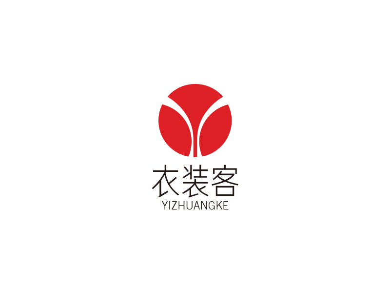 高明奇的衣裝客logo設(shè)計