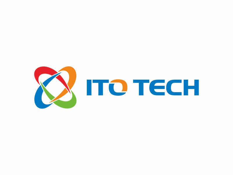 何嘉健的ITO TECHlogo設(shè)計