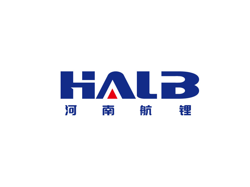 朱紅娟的logo名稱：halb，公司名稱：河南航鋰新能源科技有限公司logo設(shè)計