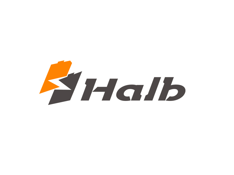 李杰的logo名稱：halb，公司名稱：河南航鋰新能源科技有限公司logo設(shè)計