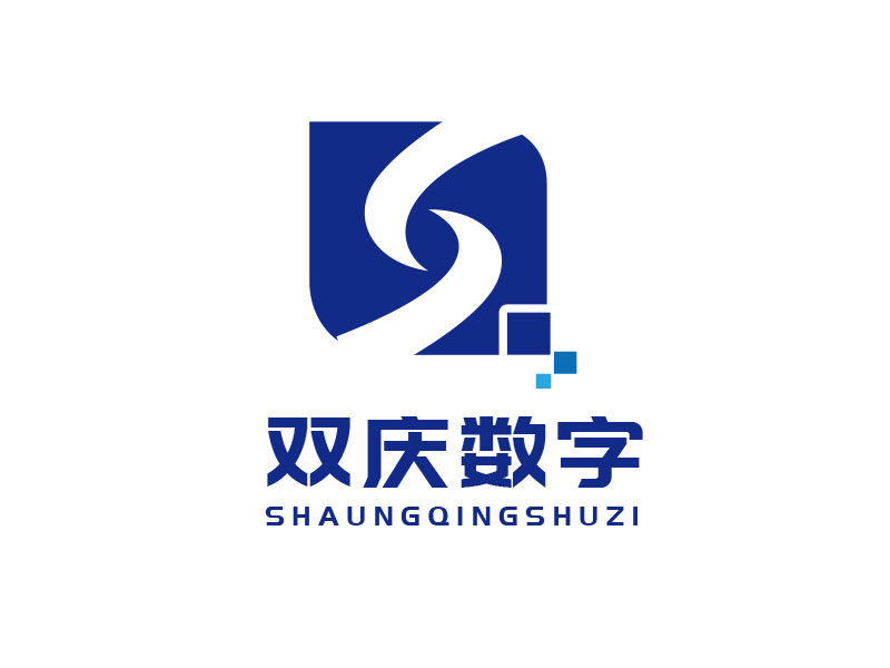 朱紅娟的鄭州雙慶數(shù)字科技有限公司logo設(shè)計