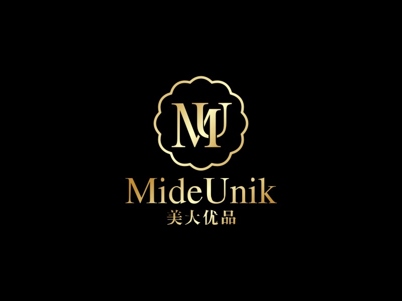 李泉輝的MideUnik   美大優(yōu)品logo設(shè)計(jì)