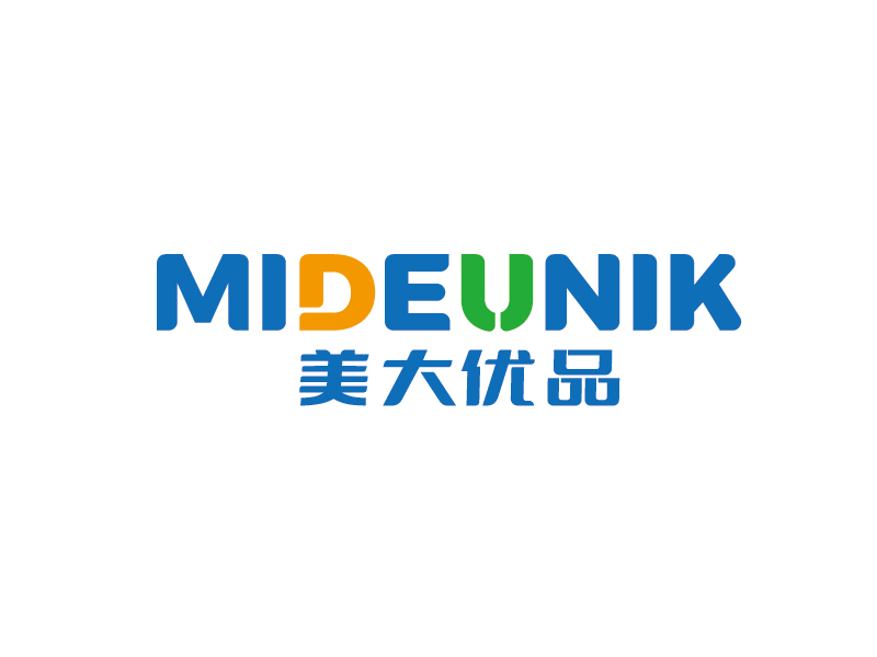 李寧的MideUnik   美大優(yōu)品logo設(shè)計(jì)