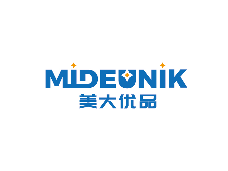 李寧的MideUnik   美大優(yōu)品logo設(shè)計(jì)