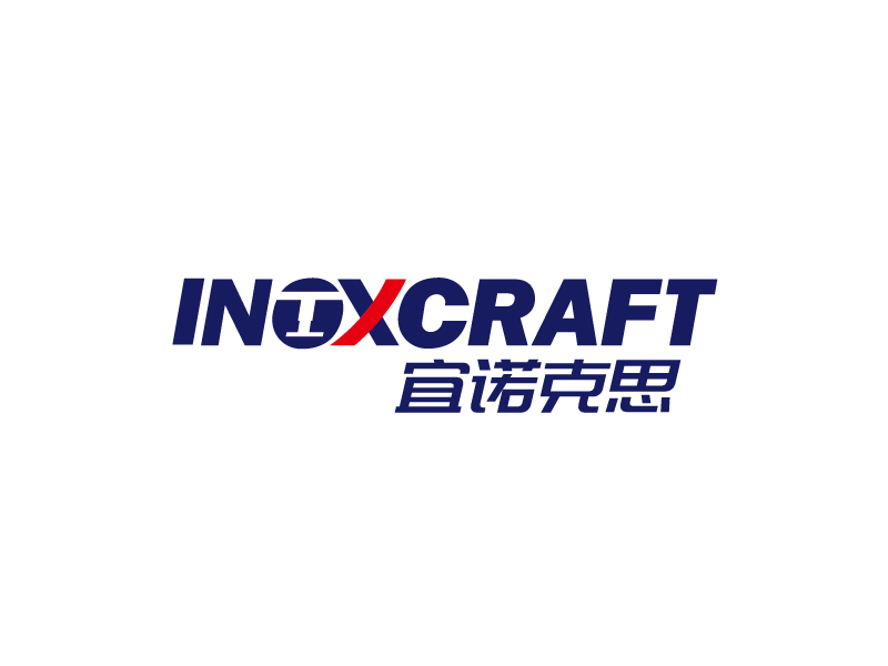 張俊的宜諾克思 INOXCRAFTlogo設計