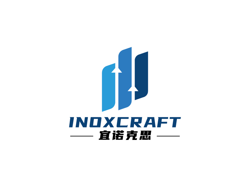 宋濤的宜諾克思 INOXCRAFTlogo設計