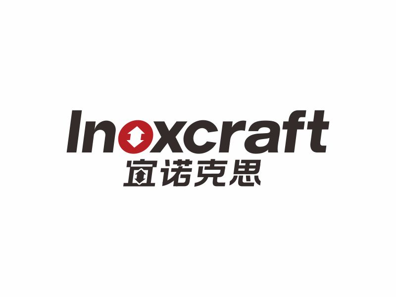 何嘉健的宜諾克思 INOXCRAFTlogo設計