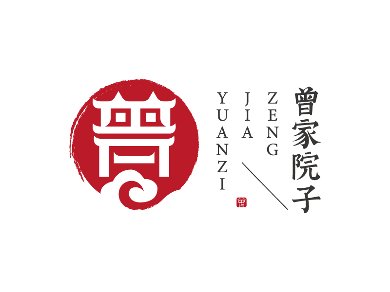 楊忠的養(yǎng)生苑度假酒店logo設(shè)計