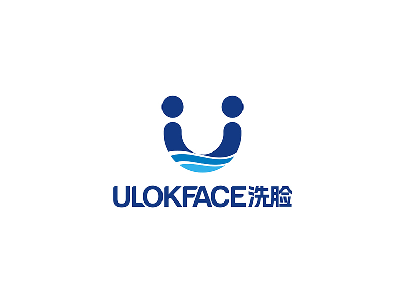 周都響的ULOKFACE·洗臉logo設(shè)計