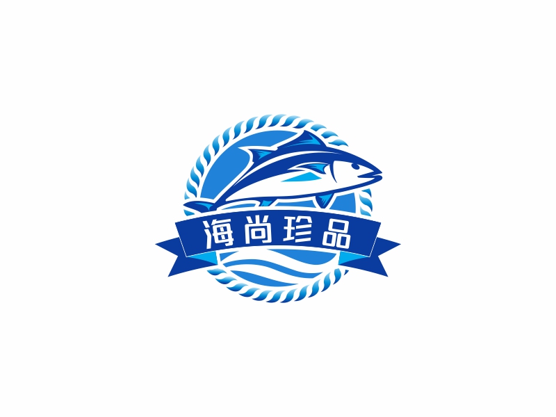 陳國偉的海尚珍品 食品LOGOlogo設(shè)計(jì)