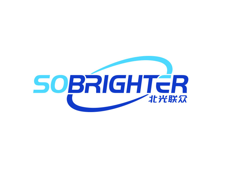 朱紅娟的logo內(nèi)容：sobrighter      公司名稱：北京北光聯(lián)眾儀器科技有限公司logo設(shè)計