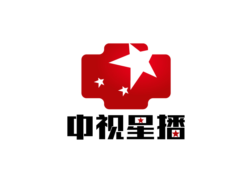 王文波的中視星播logo設(shè)計