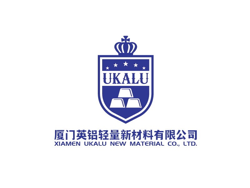 張俊的廈門(mén)英鋁輕量新材料有限公司（Xiamen Ukalu New Material Co., Ltd.）logo設(shè)計(jì)