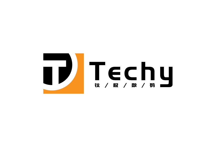 李寧的鈦極TECHYlogo設(shè)計