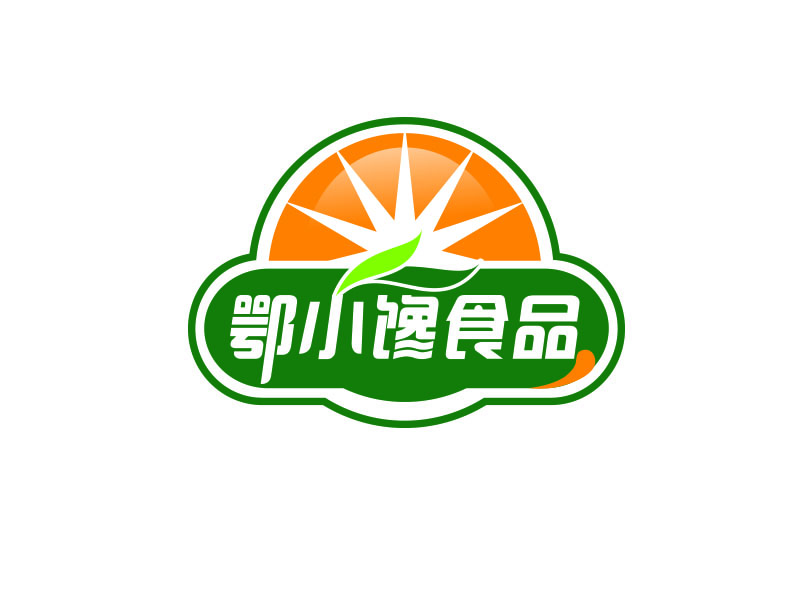 朱紅娟的鄂小饞食品有限公司logo設(shè)計(jì)