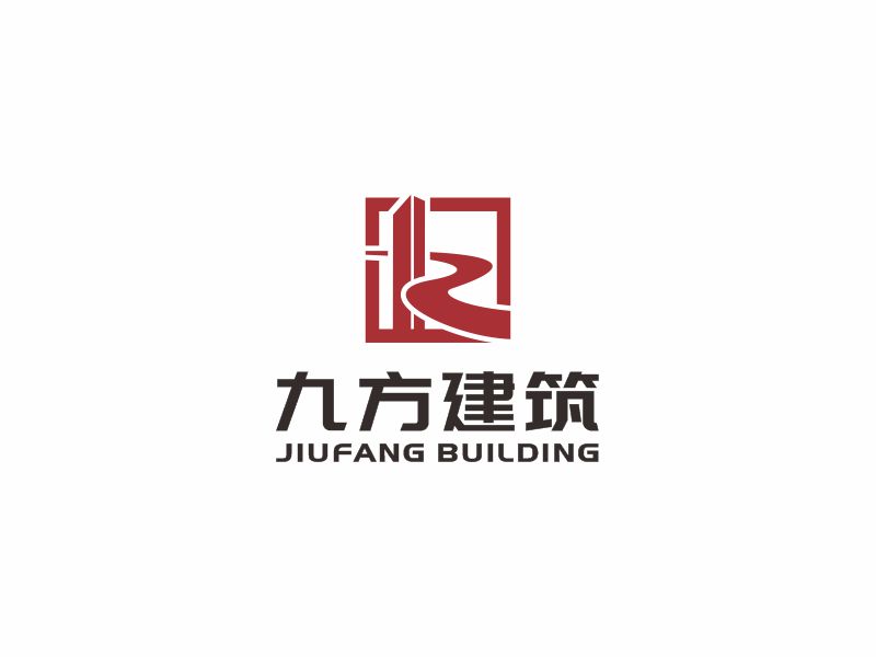 何嘉健的張家界市九方建筑有限責(zé)任公司logo設(shè)計(jì)