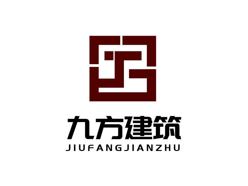 朱紅娟的張家界市九方建筑有限責任公司logo設計