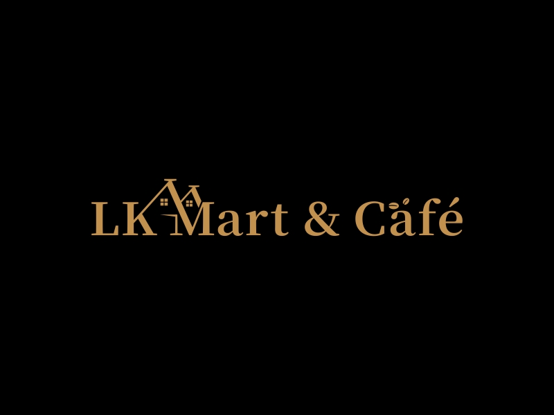 林思源的LK Mart & Cafe 咖啡廳定制LOGO設(shè)計logo設(shè)計