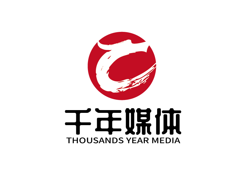 張俊的千年媒體 Thousands Year Medialogo設(shè)計