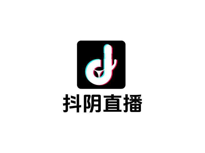 楊忠的抖陰直播logo設(shè)計