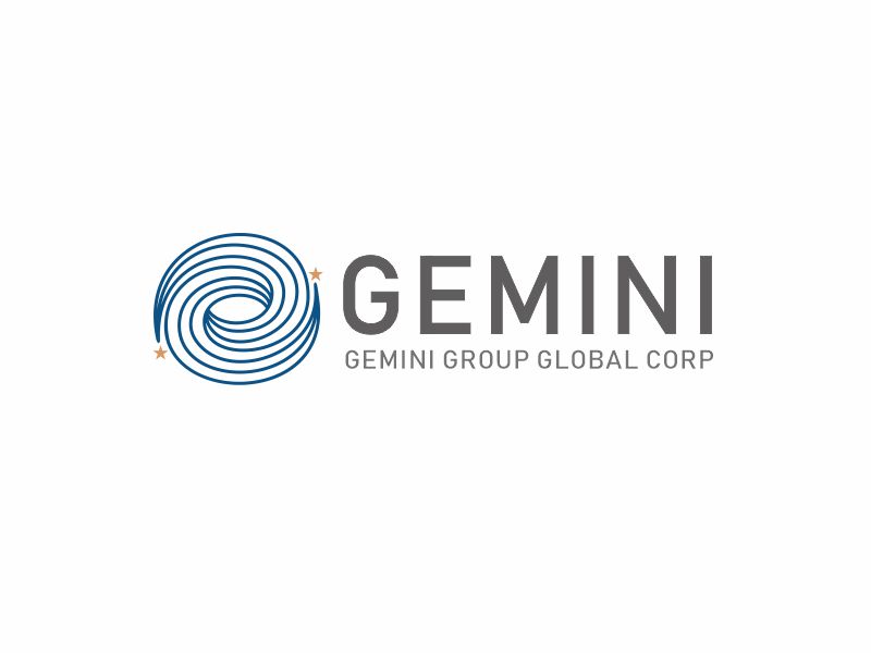 向紅的Gemini/和諧（雙子座）logo設計