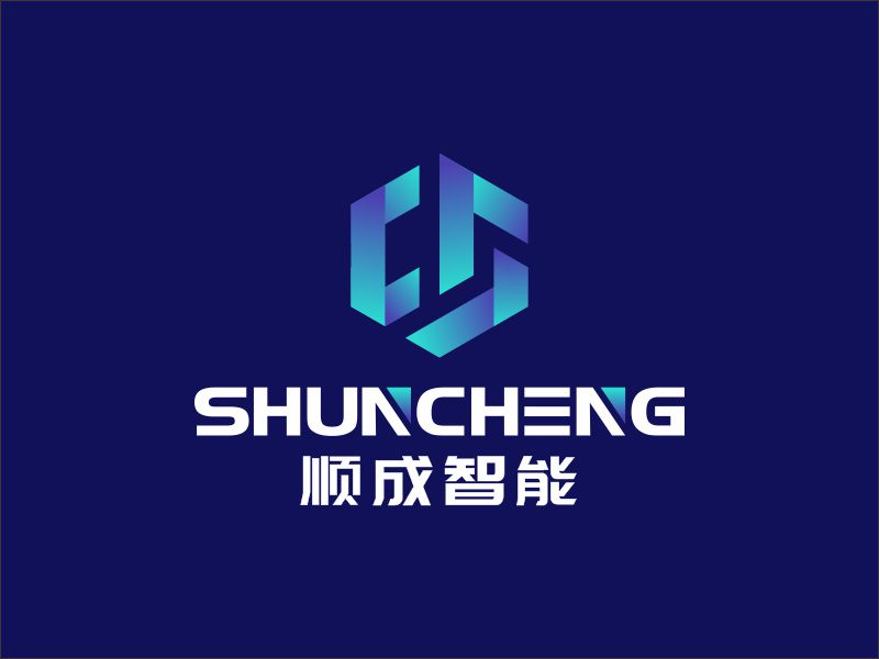 何嘉健的廣州順成智能設(shè)備有限公司logo設(shè)計