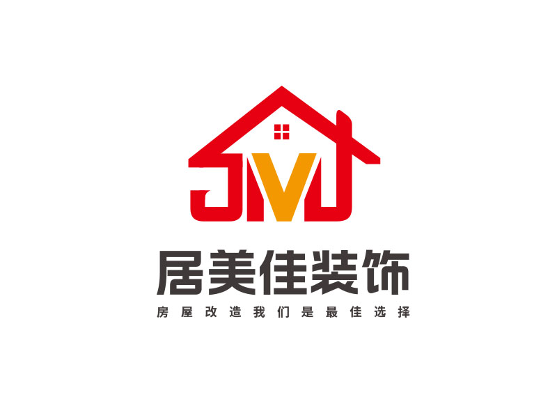 朱紅娟的居美佳裝飾logo設(shè)計(jì)