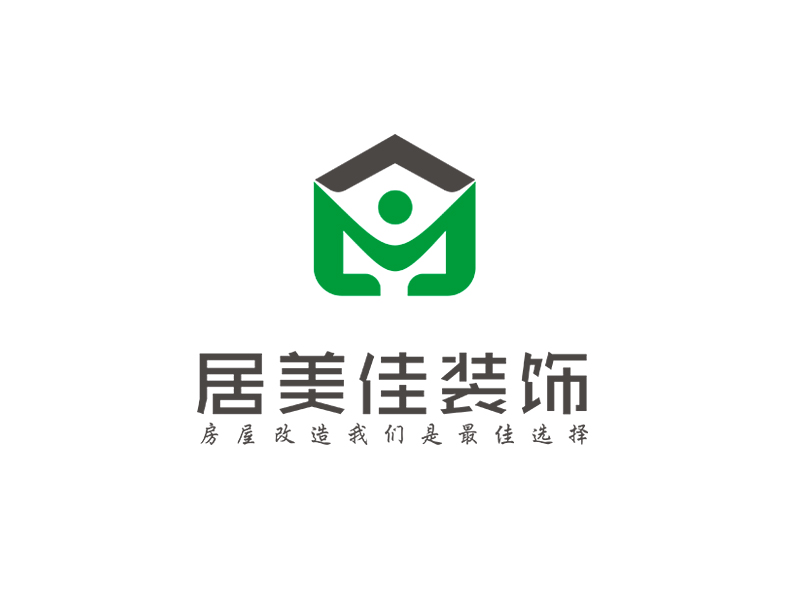 李杰的居美佳裝飾logo設(shè)計