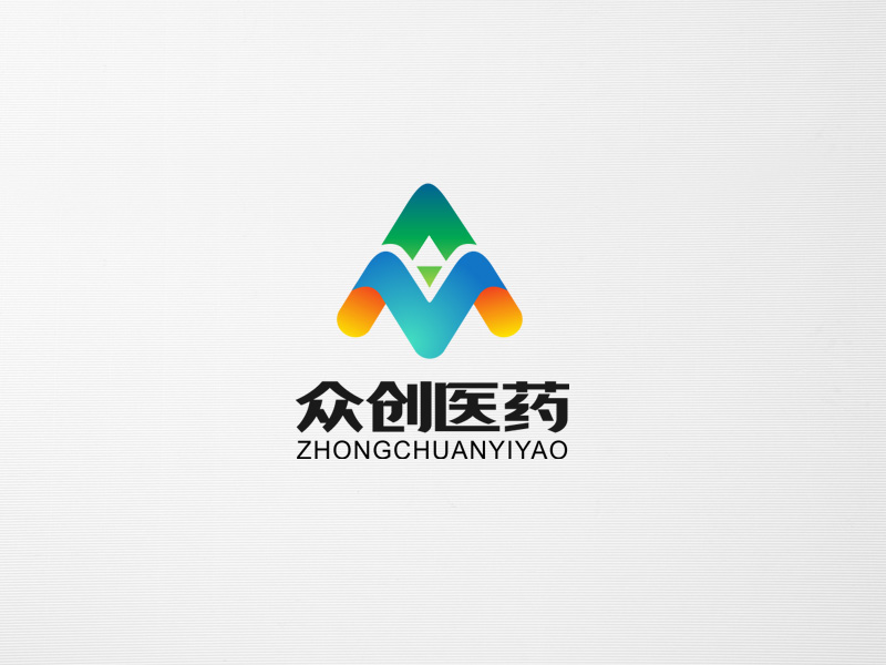 郭慶忠的阜陽眾創(chuàng)醫(yī)藥科技有限公司logo設(shè)計