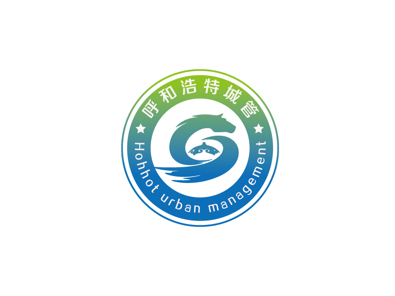 秦光華的呼和浩特城管logo設計