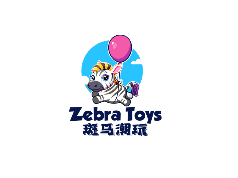 郭慶忠的斑馬潮玩logo設計