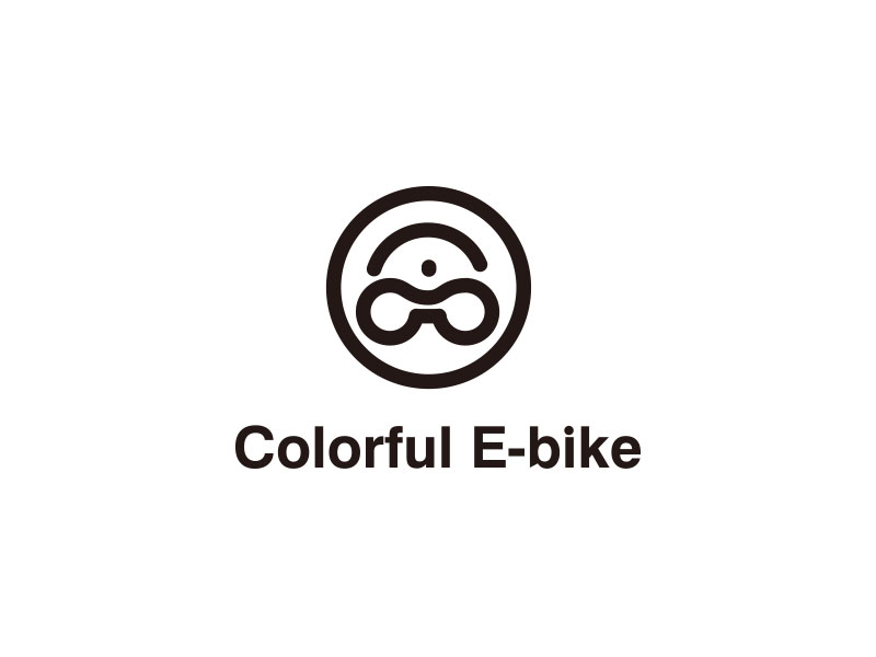 朱紅娟的Colorful E-bikelogo設(shè)計