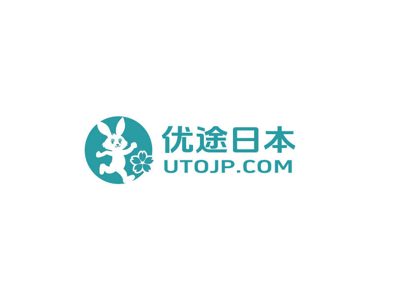 張俊的優(yōu)途日本  utojp.comlogo設(shè)計(jì)