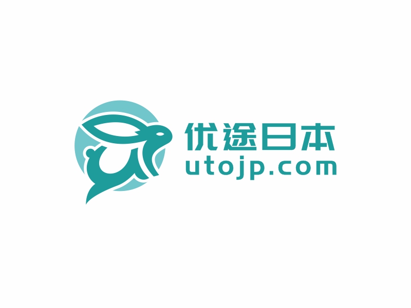 何嘉健的優(yōu)途日本  utojp.comlogo設(shè)計(jì)