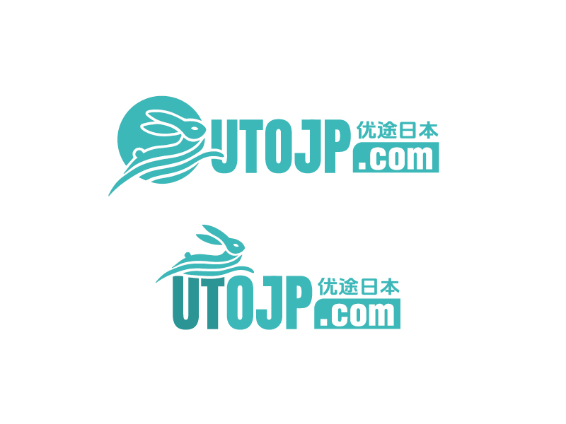 張俊的優(yōu)途日本  utojp.comlogo設(shè)計(jì)