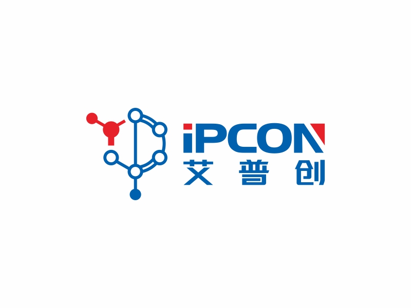 何嘉健的IPCON 艾普創(chuàng)logo設(shè)計(jì)