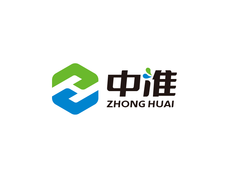 張俊的江蘇中淮涂料有限公司logo設(shè)計