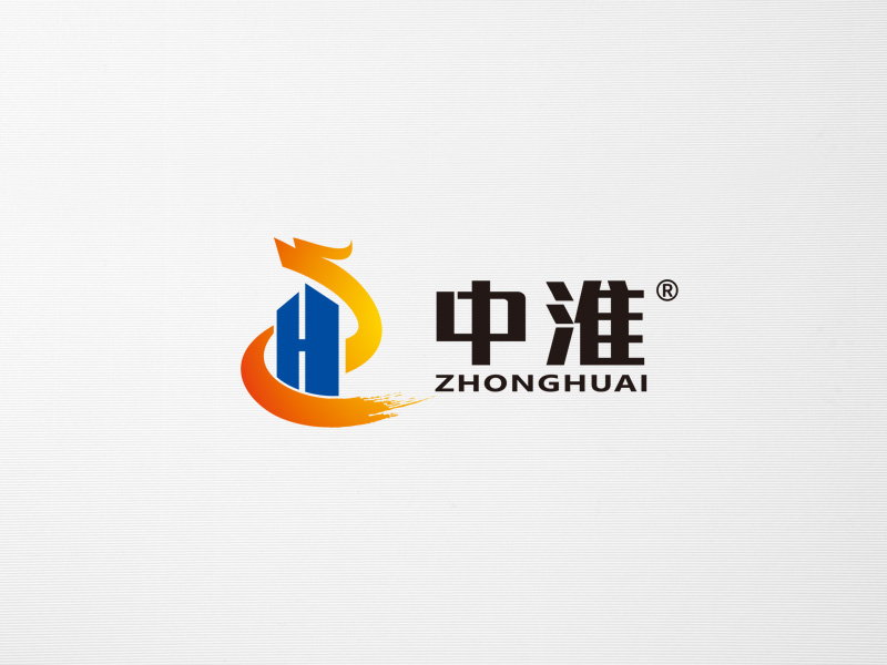 郭慶忠的江蘇中淮涂料有限公司logo設(shè)計